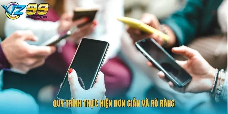 Quy trình thực hiện đơn giản và rõ ràng
